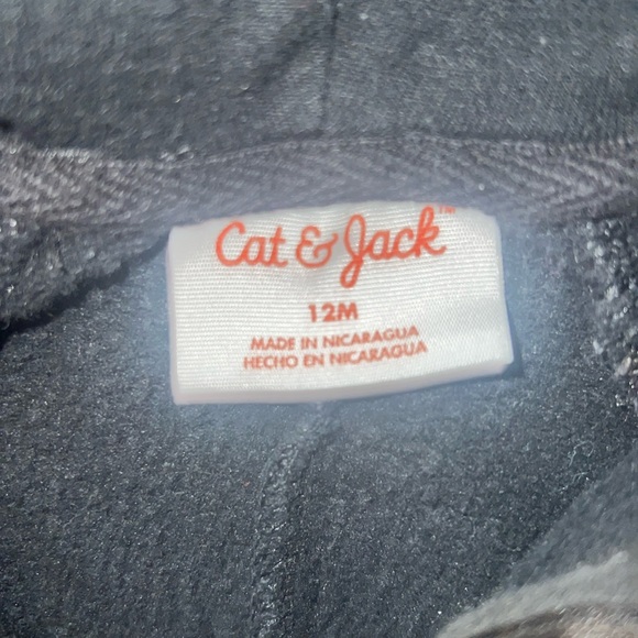 🛍Little BABIES dinosaur ZIP UP HOODIE SIZE 12 MONTHS 🛍 - Picture 4 of 6